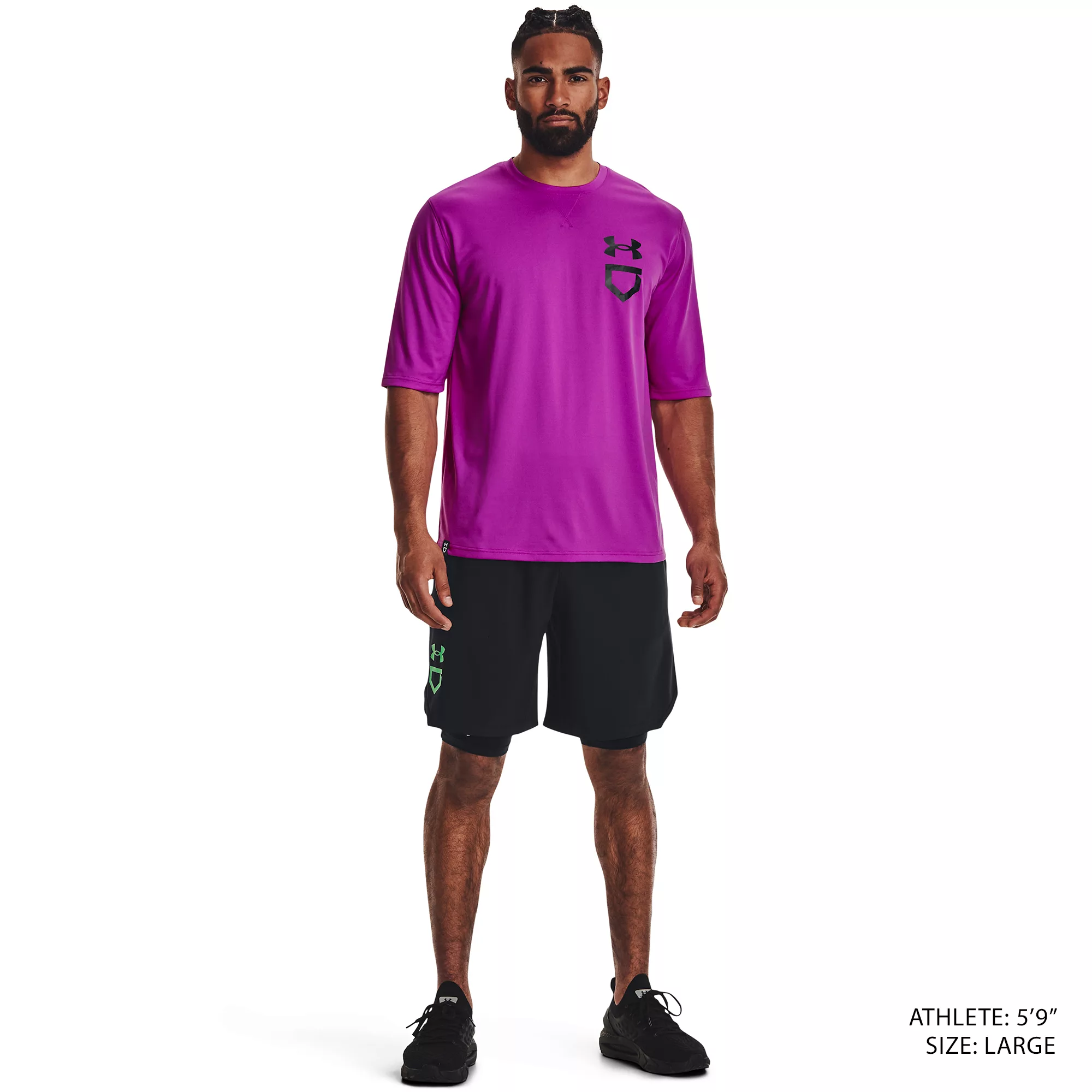 Under Armour Men's Diamond Utility Sliding Shorts With Cup - Image 2