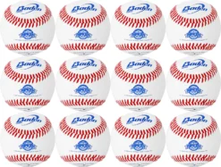Baden Official Babe Ruth/Cal Ripken League Baseballs - 12 Pack
