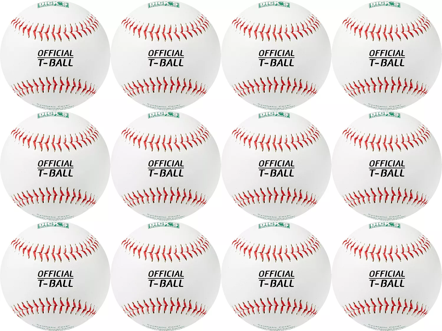 DICK'S Sporting Goods Synthetic Tee Balls โ 12 Pack