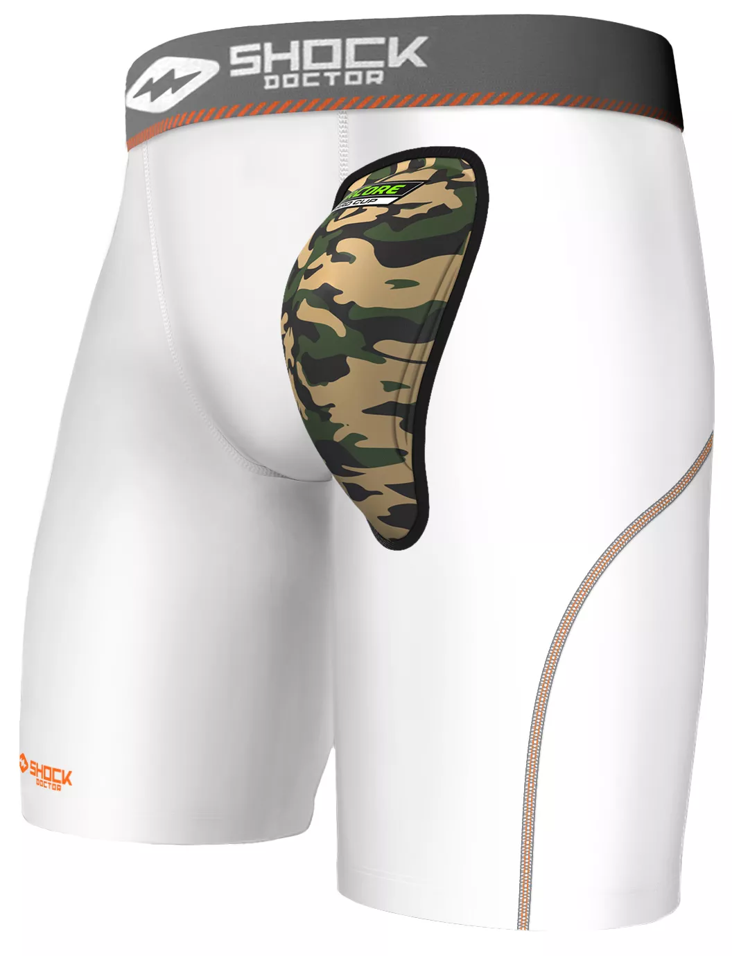 Shock Doctor Adult AirCore Compression Shorts With Hard Cup