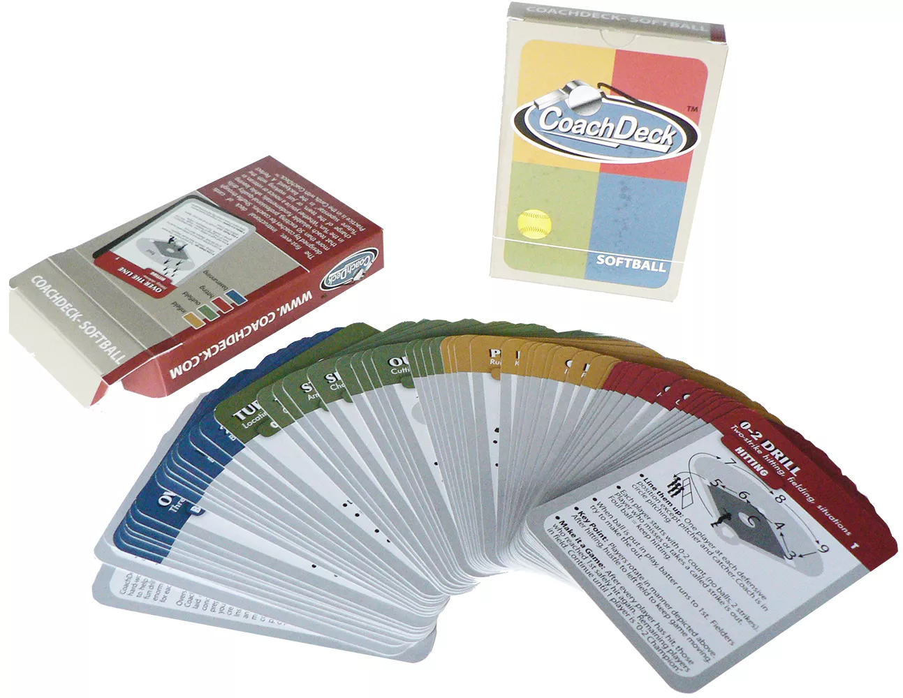 CoachDeck Instructional Softball Drill Cards