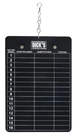 DICK'S Sporting Goods Magnetic Line-Up Board