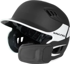 Rawlings Senior VELO Baseball Batting Helmet W/ Reversible Jaw Guard