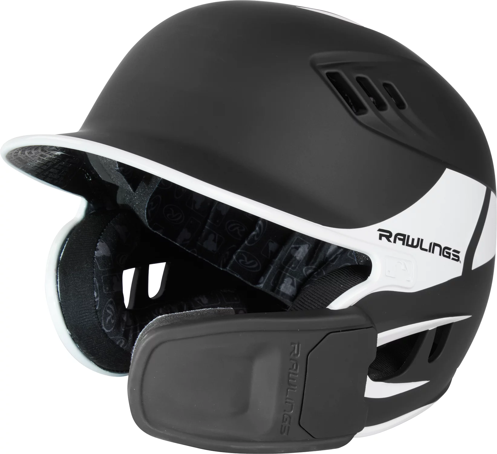 Rawlings Senior VELO Baseball Batting Helmet W/ Reversible Jaw Guard