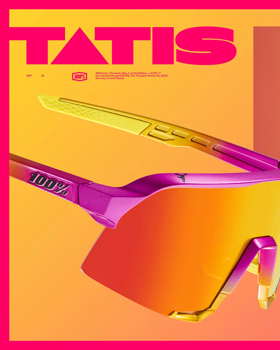 100% Tatis 23 LE S3 Sunglasses - Image 7
