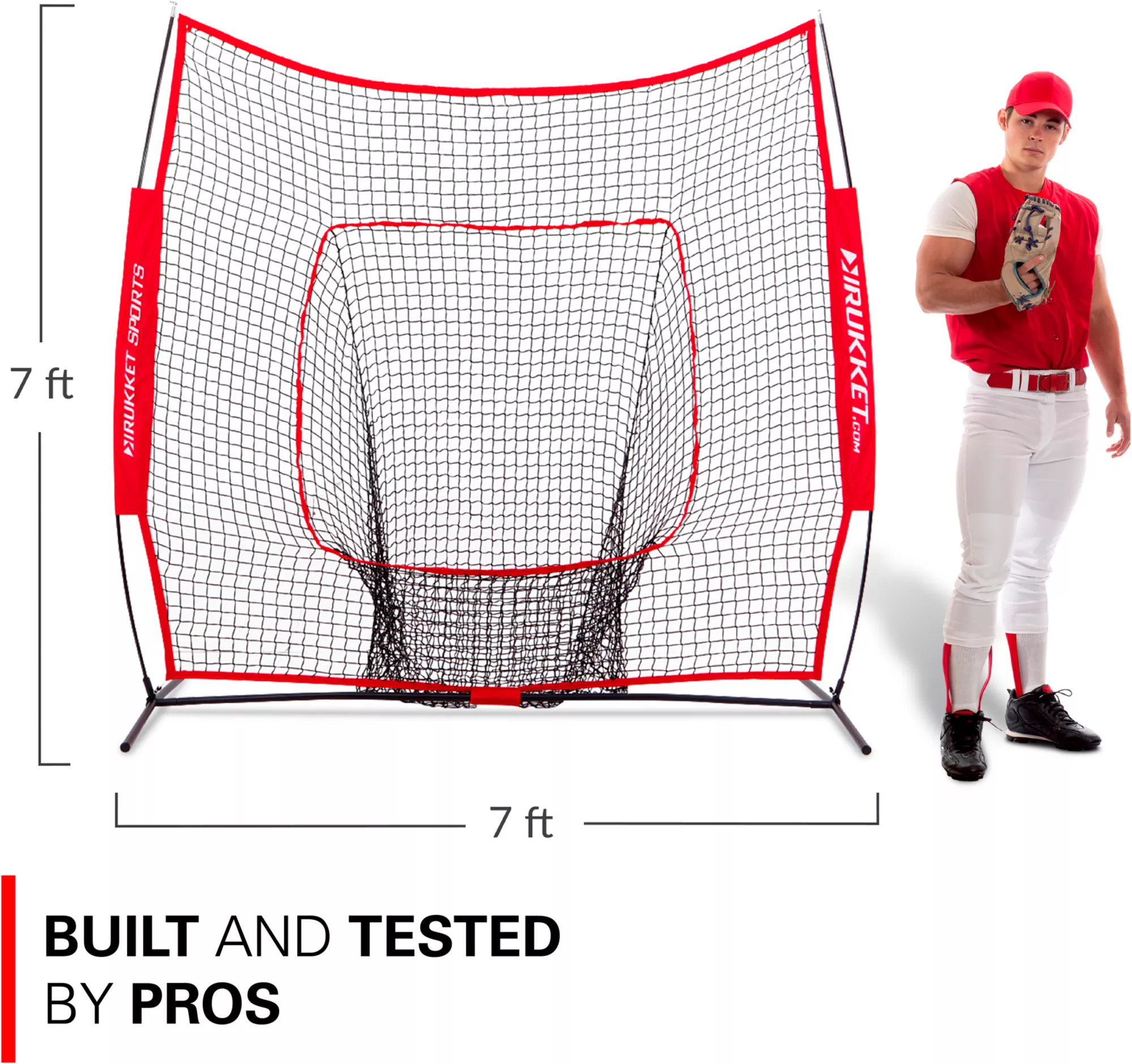 Rukket Sports 7' X 7' Original Sock It! Baseball/Softball Net - Image 2