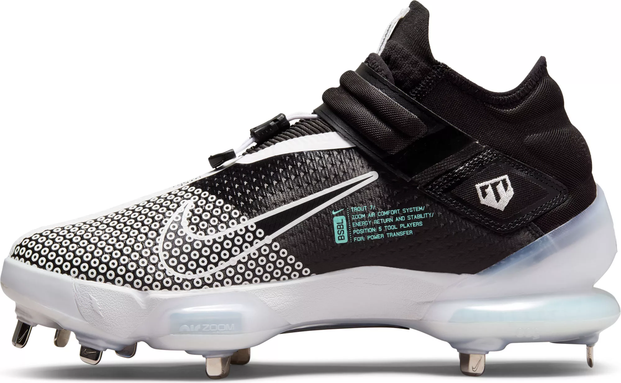 Nike Men's Force Zoom Trout 7 Metal Baseball Cleats - Image 3