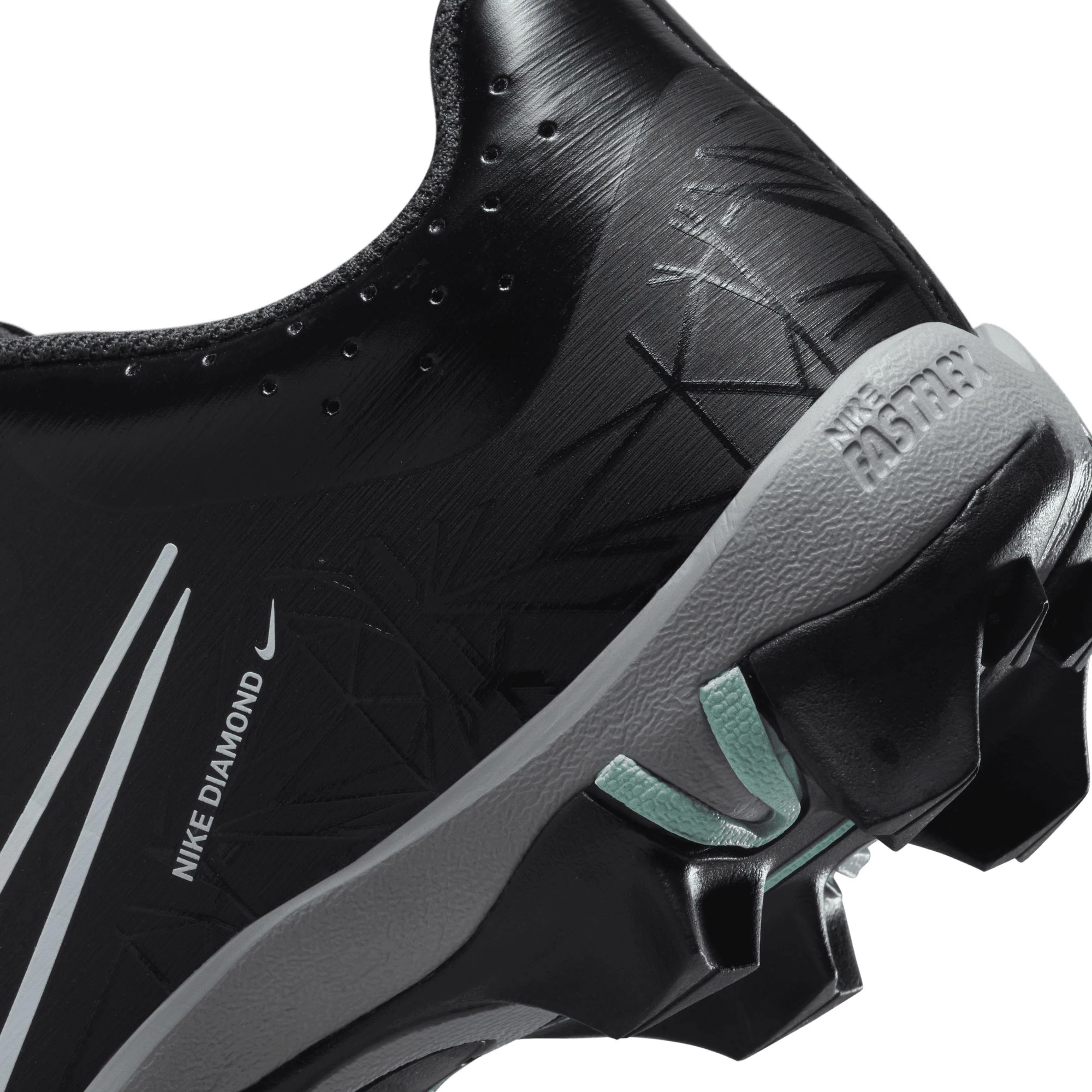 Nike Kids' Hyperdiamond 4 Keystone Softball Cleats - Image 7