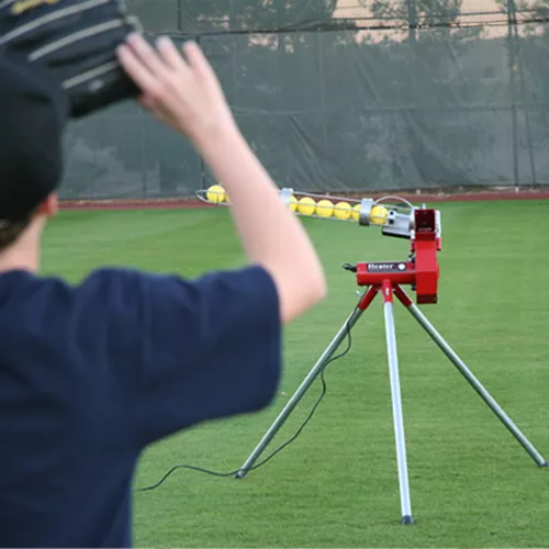 Heater Baseball/Softball Combo Pitching Machine W/ Feeder - Image 4