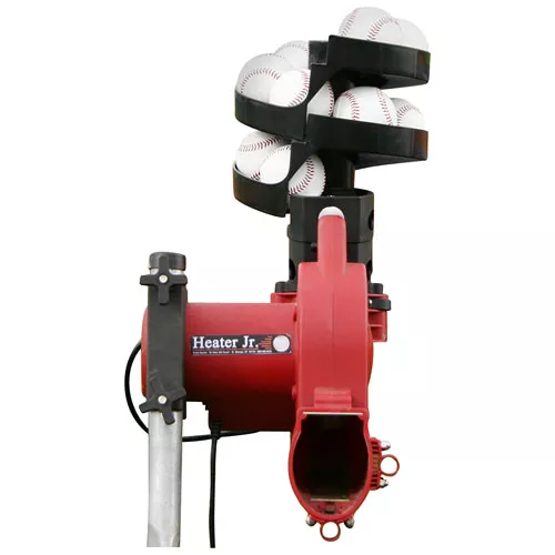 Heater Baseball Pitching Machine W/ Ball Feeder - Image 2