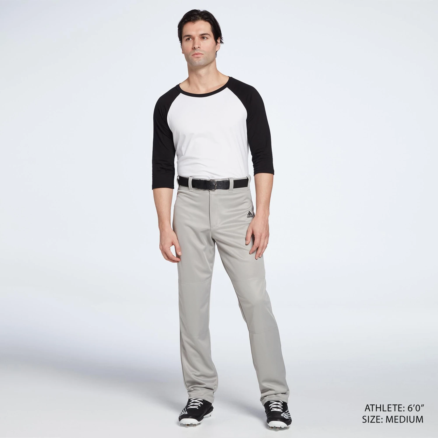 Adidas Men's Triple Stripe Open Bottom Baseball Pants - Image 2