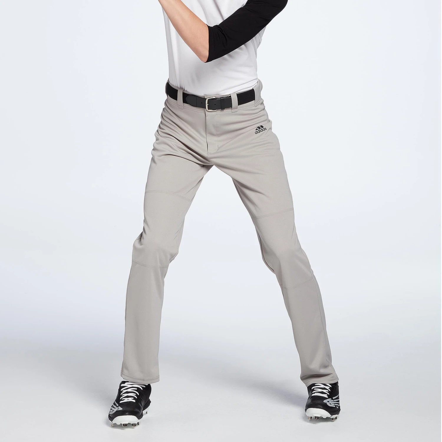 Adidas Men's Triple Stripe Open Bottom Baseball Pants - Image 9