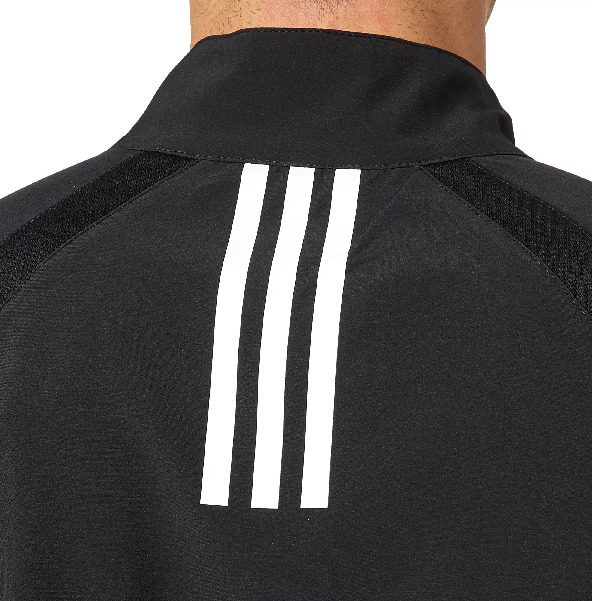 Adidas Men's Triple Stripe Long Sleeve Baseball Jacket - Image 6