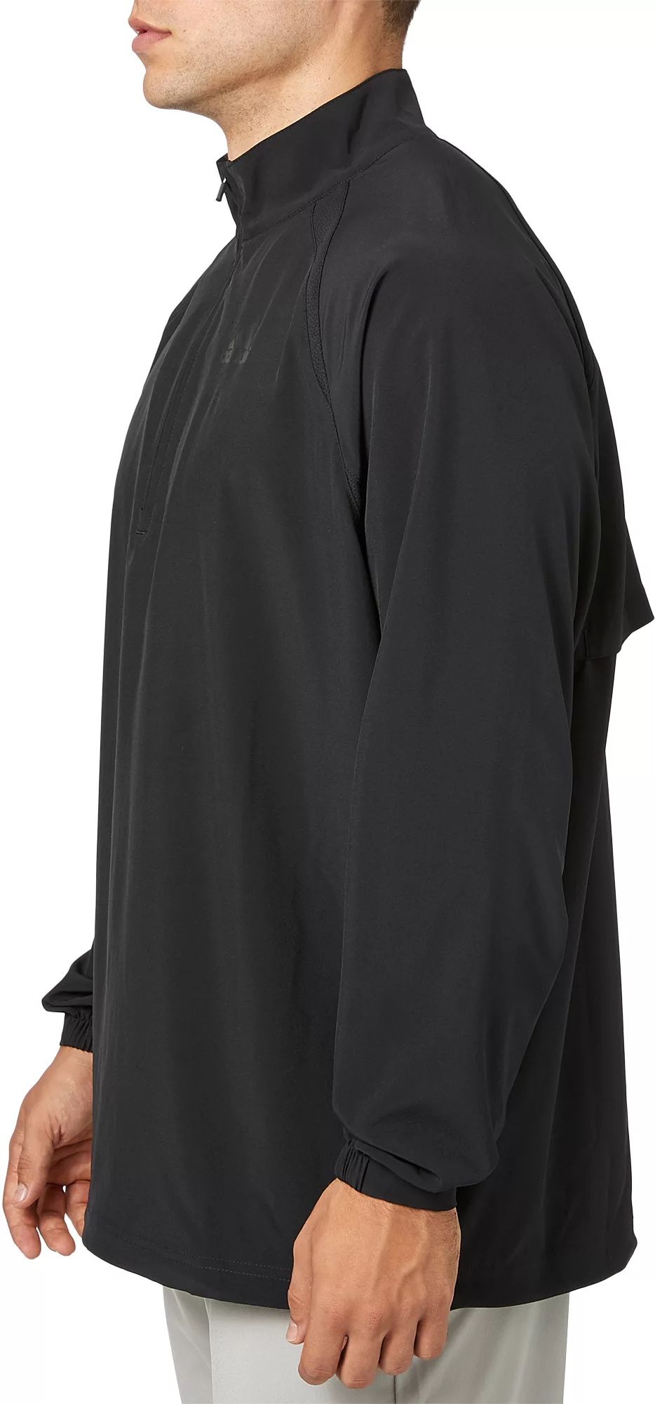 Adidas Men's Triple Stripe Long Sleeve Baseball Jacket - Image 2