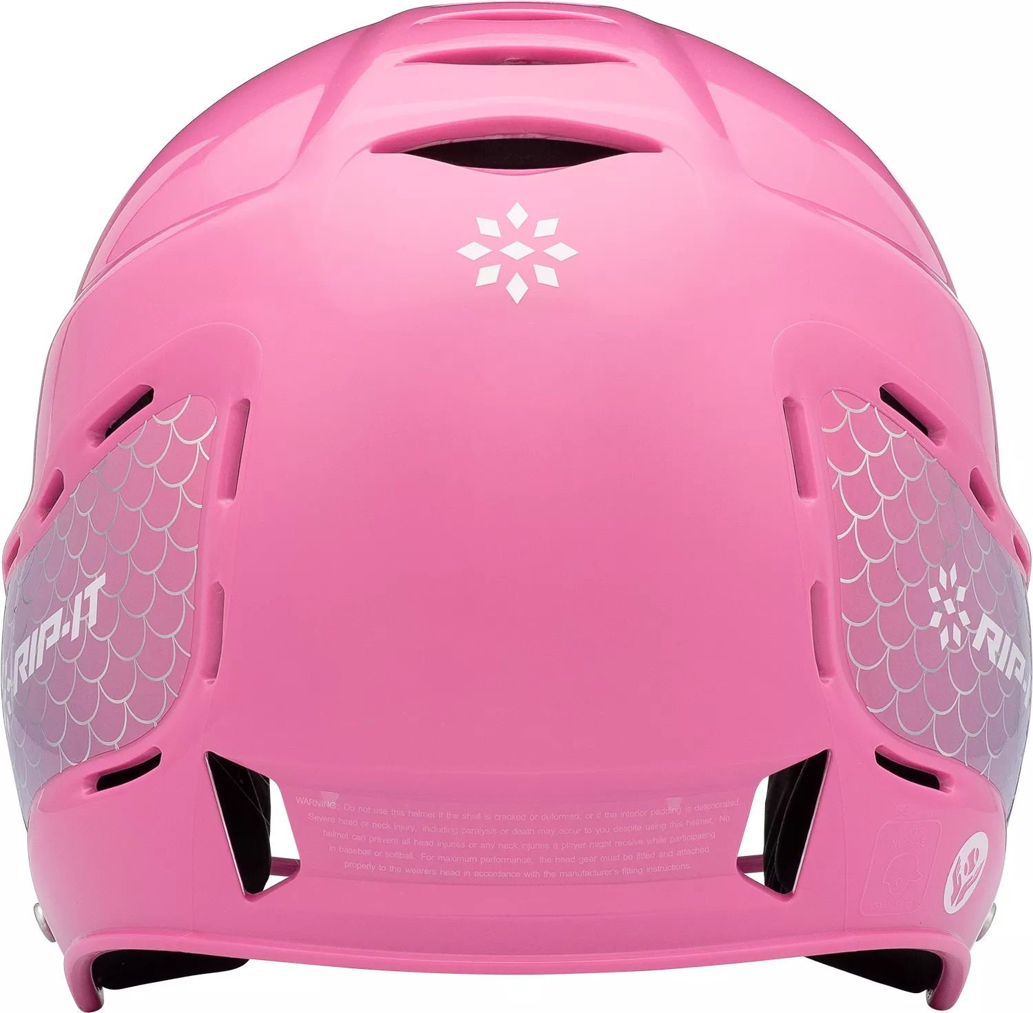 RIP-IT Girls' Emma Collection 'Play Ball' Softball Batting Helmet - Image 3