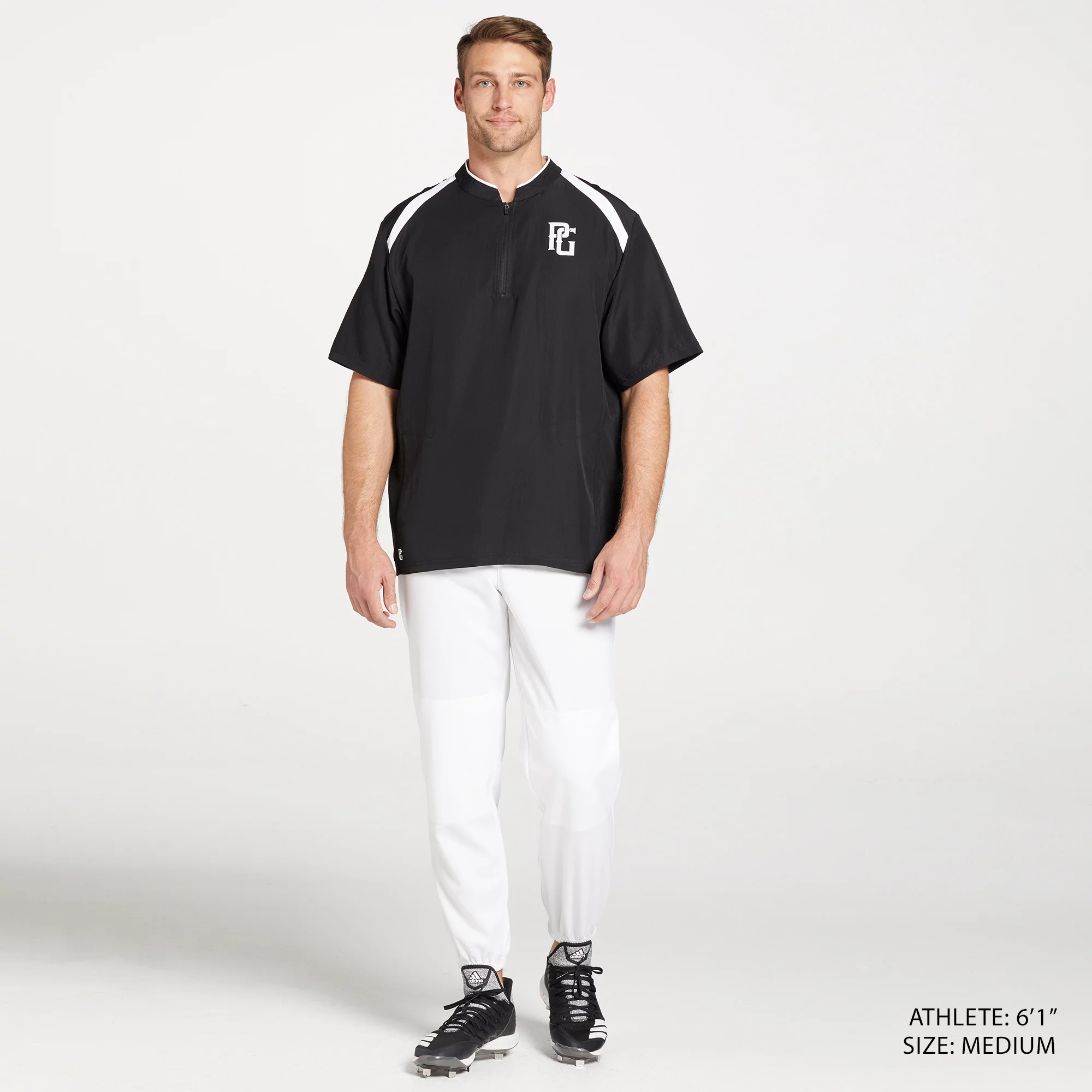 Perfect Game Men's Clubhouse Short Sleeve Pullover - Image 2
