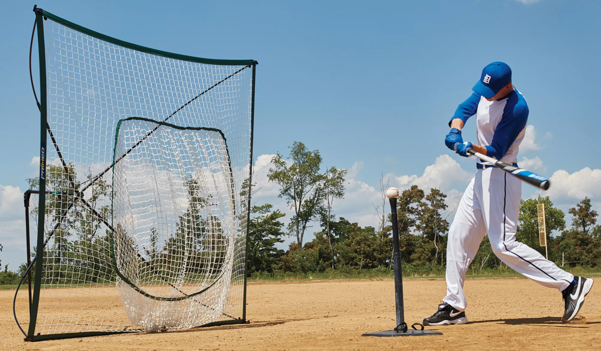 PRIMED 7' Instant Net And Pitching Trainer - Image 2