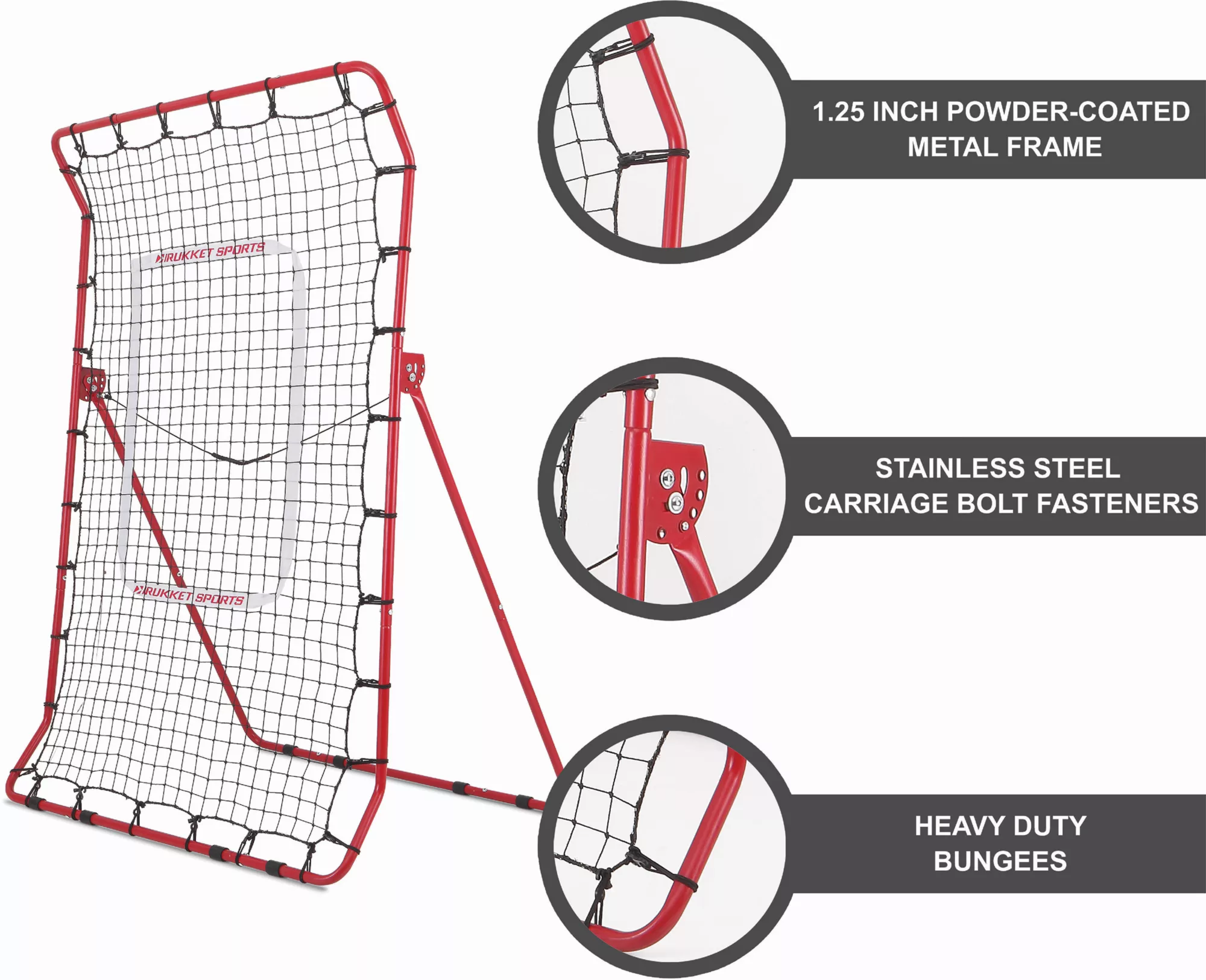 Rukket Sports Pitch Back Rebounder Pro - Image 6