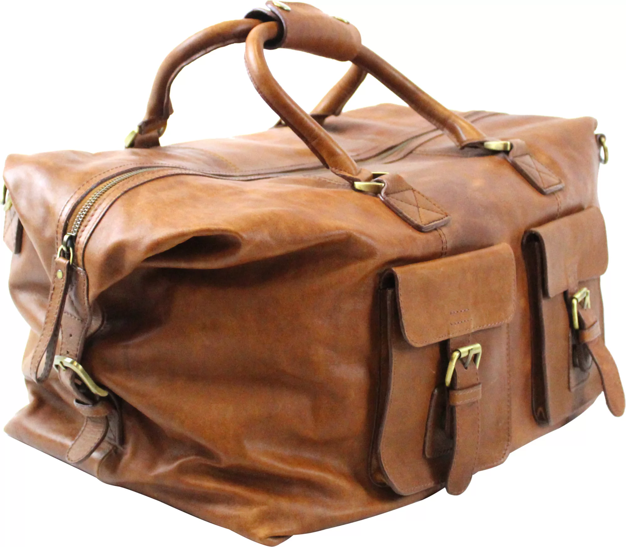 Rawlings Frankie 19'' Leather Duffle Bag - Image 3